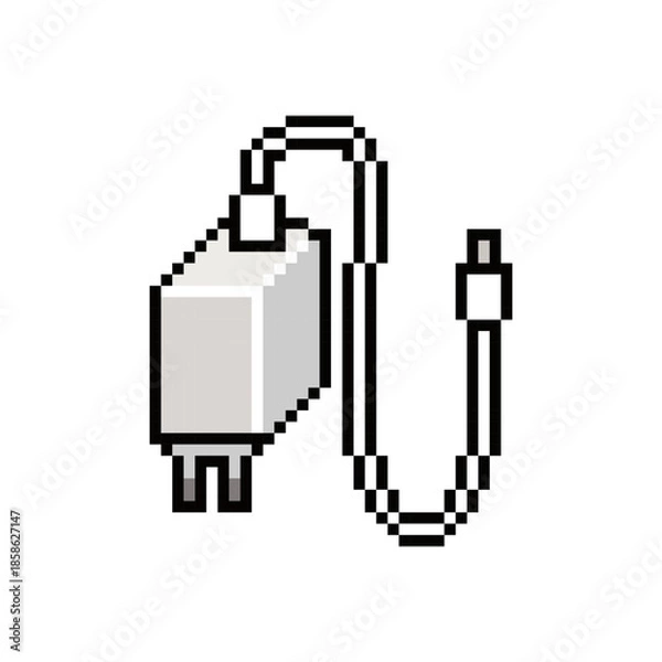Obraz charger tool device pixel art