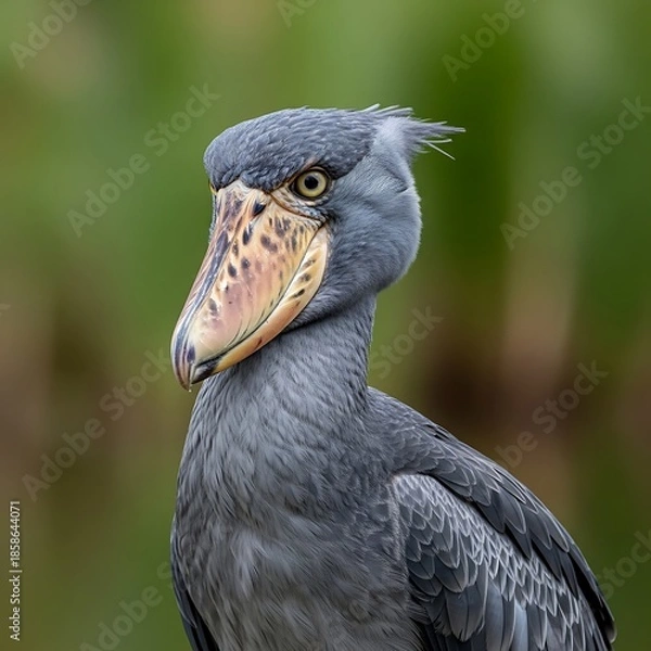 Obraz Shoebill Stork Closeup.