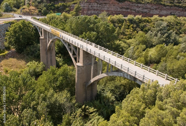 Obraz Bridge , Montserrat , Spain