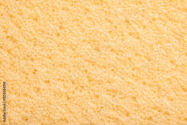 Obraz スポンジケーキの断面のマクロ質感背景