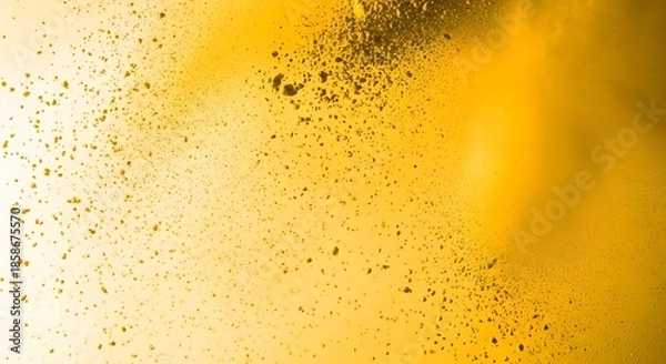 Fototapeta Gold dust explosion.