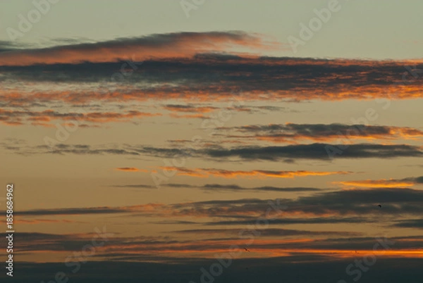 Obraz sunset over the sea