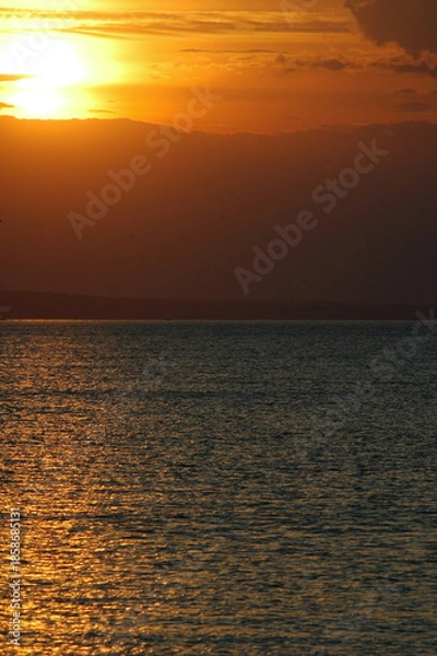 Obraz sunset over the sea