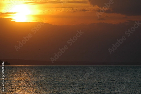Obraz sunset on the sea