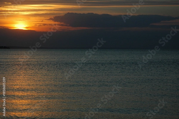 Obraz sunset on the beach