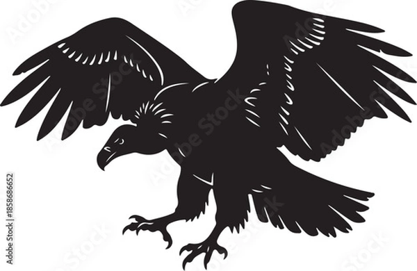 Obraz Vulture Silhouette