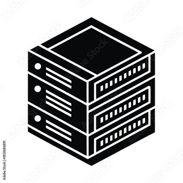 Obraz Server Rack Hardware Icon