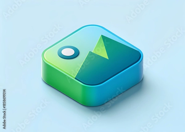 Obraz button on the keyboard