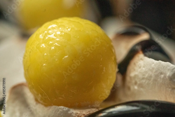 Obraz yellow candy macro