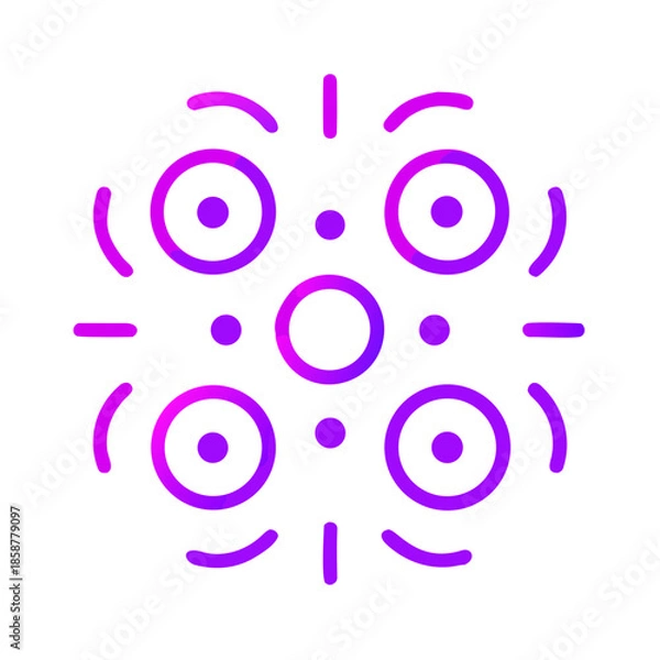 Obraz abstract vector background