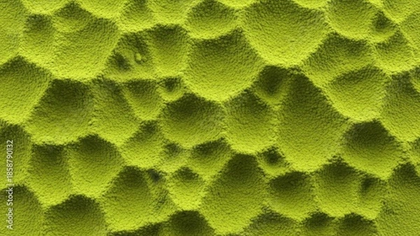 Obraz Vibrant green textured surface with unique organic pattern