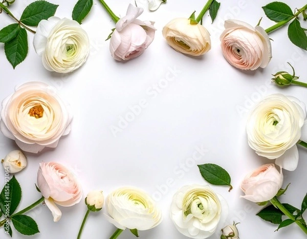 Fototapeta Flower Overlay background