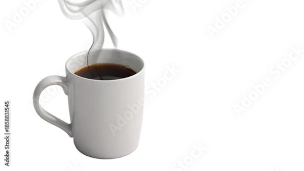 Obraz coffee cup isolated on white