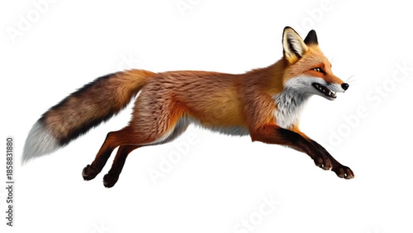 Obraz red fox vulpes