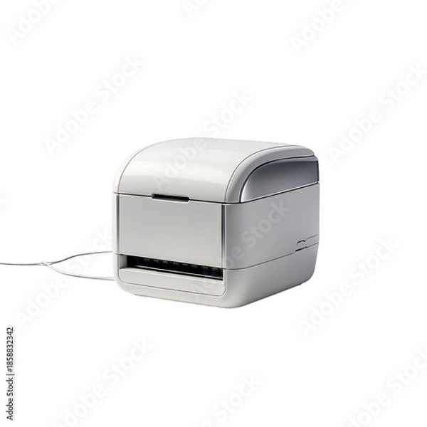 Obraz printer isolated on white background