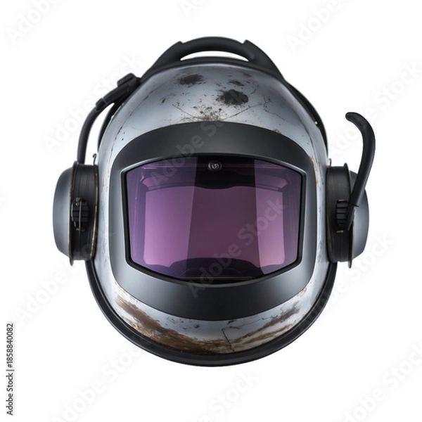 Obraz Workshop welding helmet