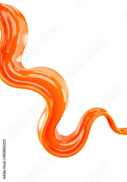 Obraz Orange Caramel Sauce Stream