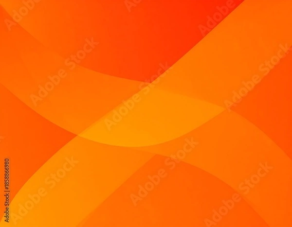 Obraz Abstract orange background with overlapping curves
