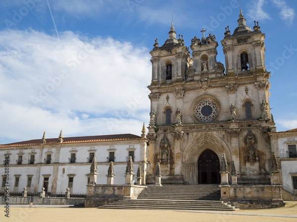 Obraz Alcobaça Monastery main facade