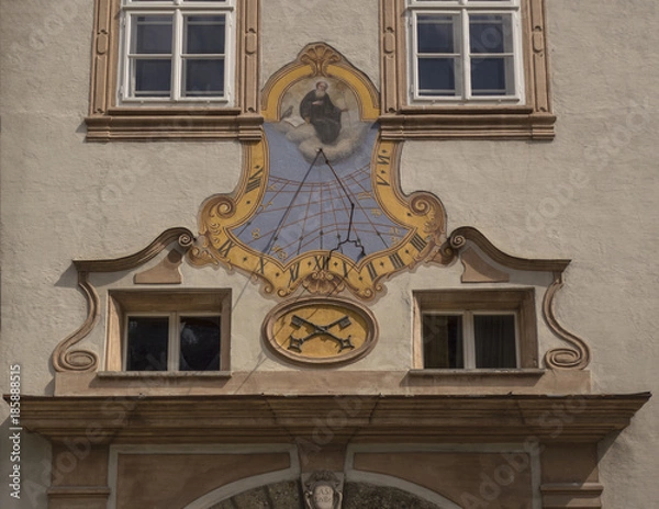 Fototapeta Solar watch in Salzburg