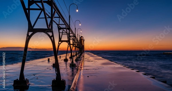 Obraz South Haven Lighthouse 3