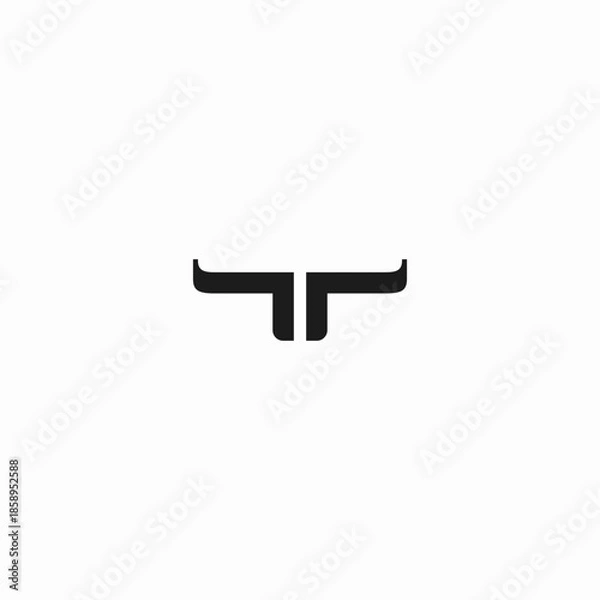 Fototapeta Abstract Longhorn Vector