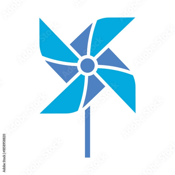 Obraz Pinwheel Icon