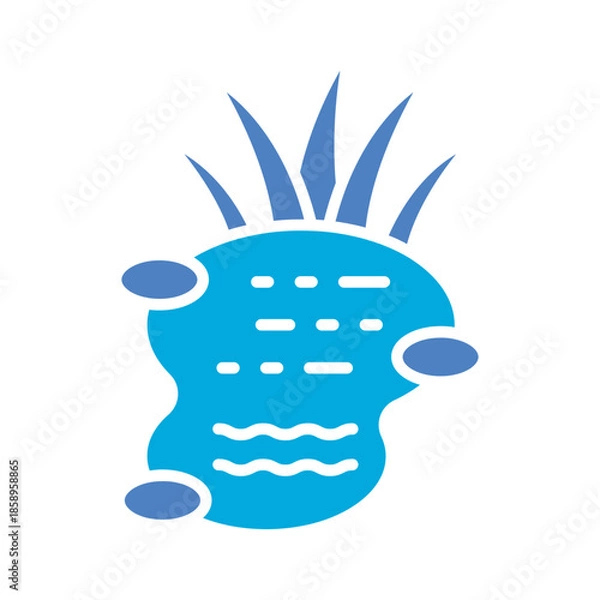Obraz Pond Icon