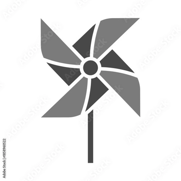 Obraz Pinwheel Icon