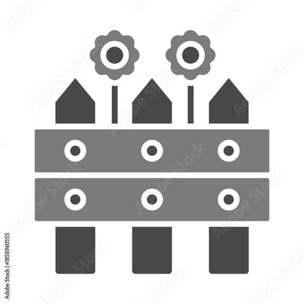 Obraz Fence Icon