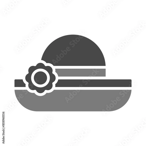 Obraz Pamela Hat Icon