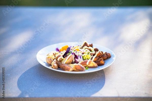 Obraz Popcorn Chicken Salad