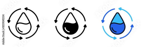 Obraz Water Efficient Processing is food production technology reducing water consumption while maintaining quality and operational efficiency.