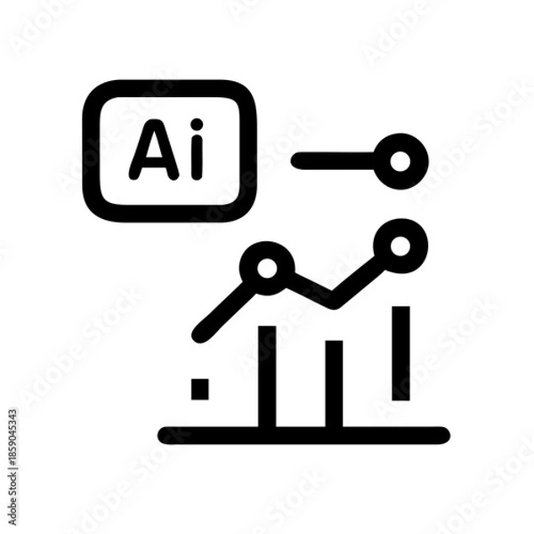 Obraz Ai driven data analysis