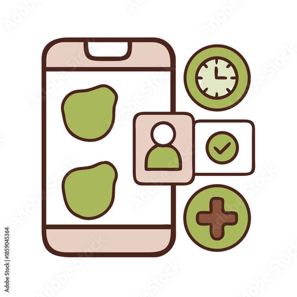 Obraz Mobile app task management