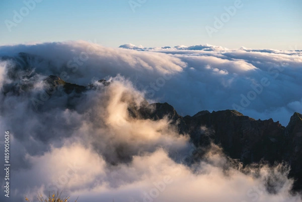 Obraz clouds and ridges