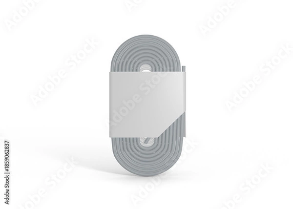 Fototapeta Cable Wrap Mockup