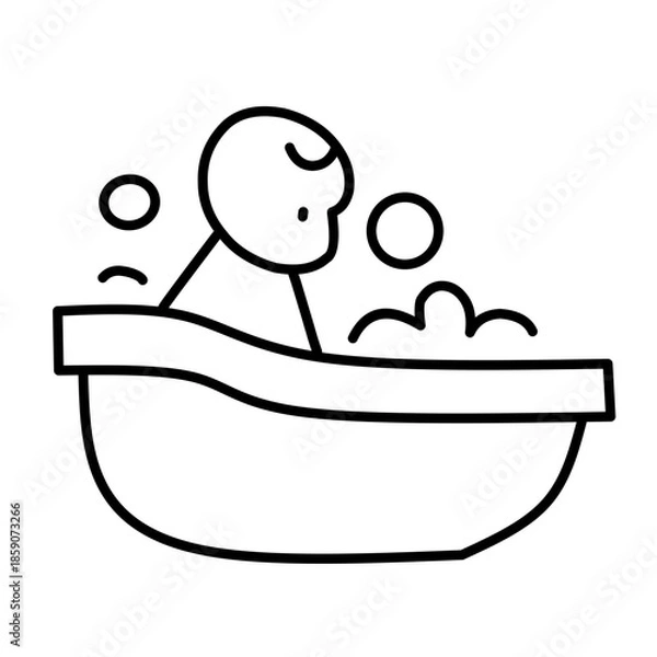 Obraz Childhood icon vector