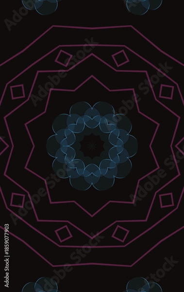 Obraz A vibrant and stunning abstract background design