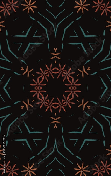 Obraz A vibrant and stunning abstract background design