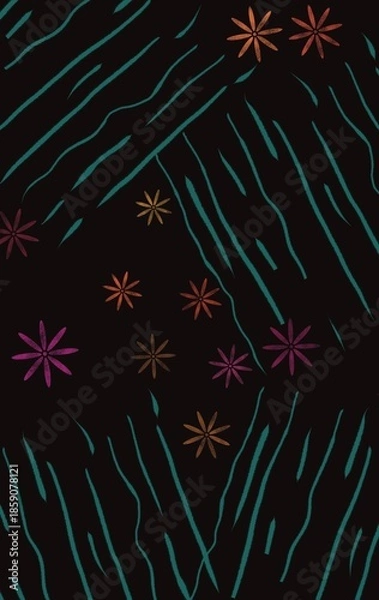 Obraz A vibrant and stunning abstract background design