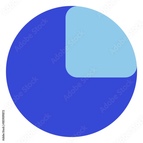 Obraz business bluetone icon set