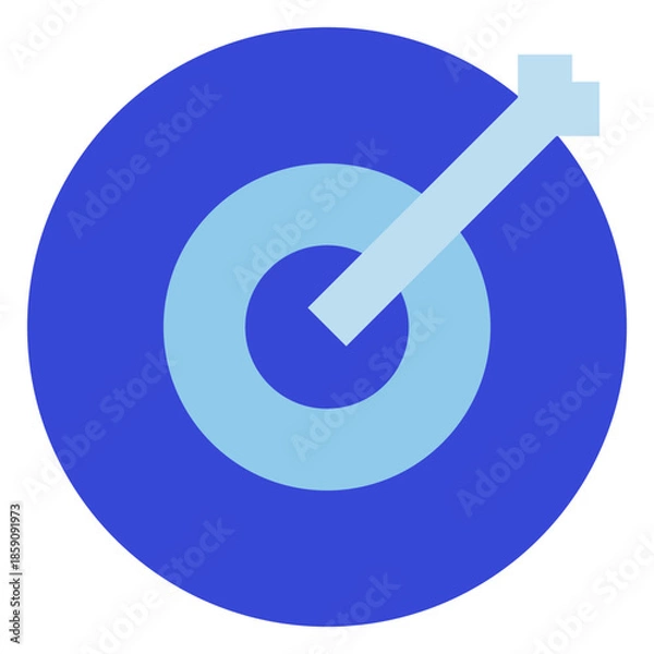 Obraz business bluetone icon set