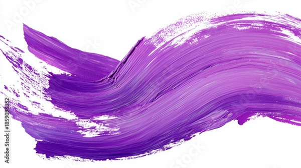 Obraz 紫の抽象的なペイント、筆致