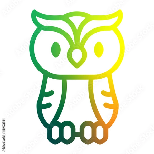 Obraz owl icon