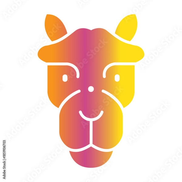 Obraz camel icon