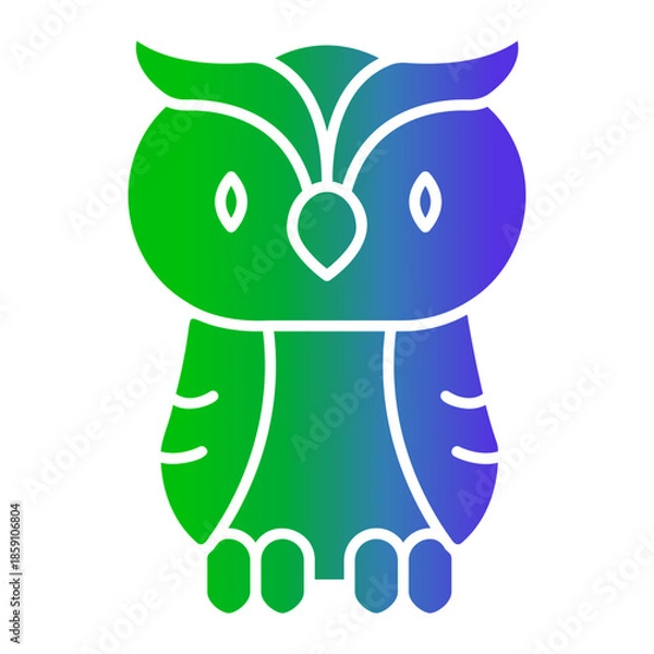 Obraz owl icon