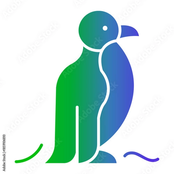 Obraz penguin icon
