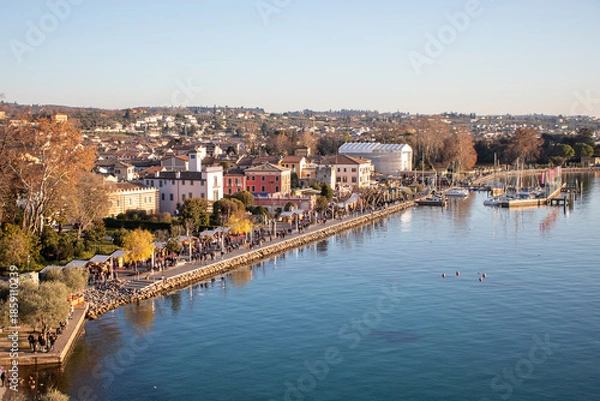 Obraz città di lago