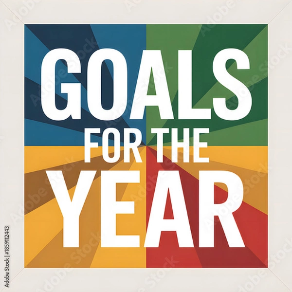 Obraz goals for the year